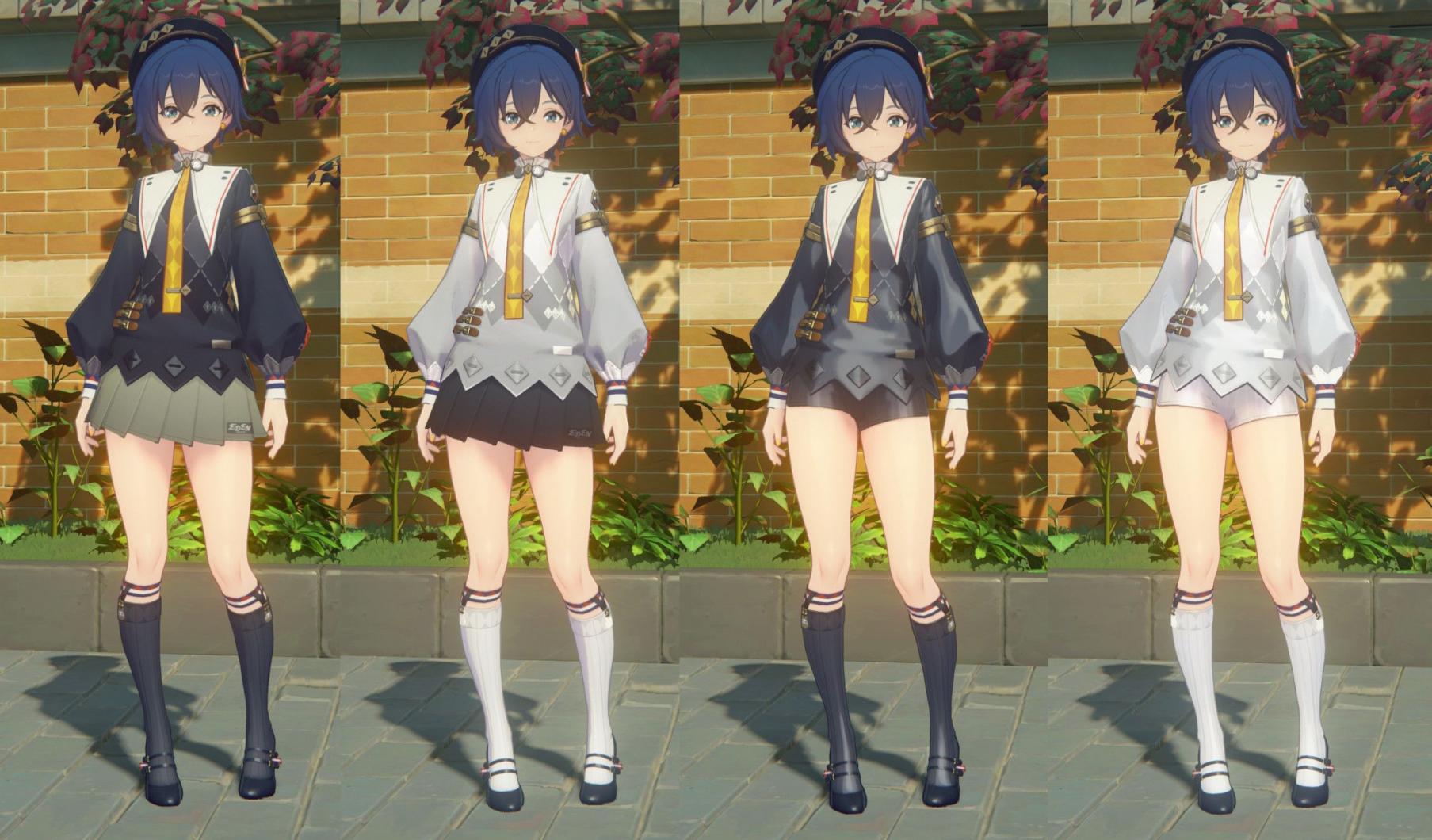 铃&middot;校服-乳胶制服和高跟鞋-往生堂的资源库