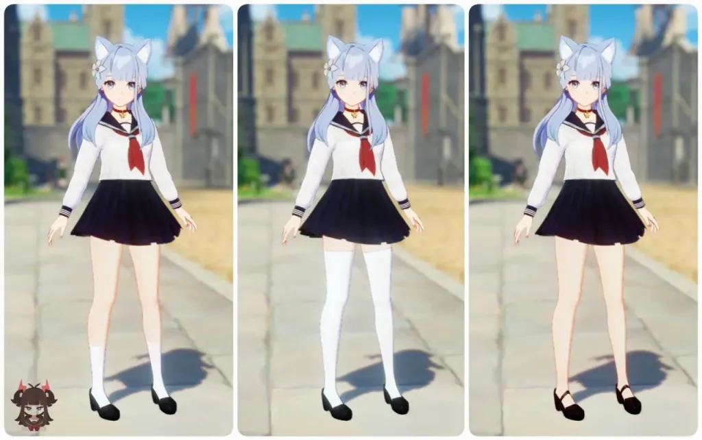 神里绫华-水手服-往生堂的资源库