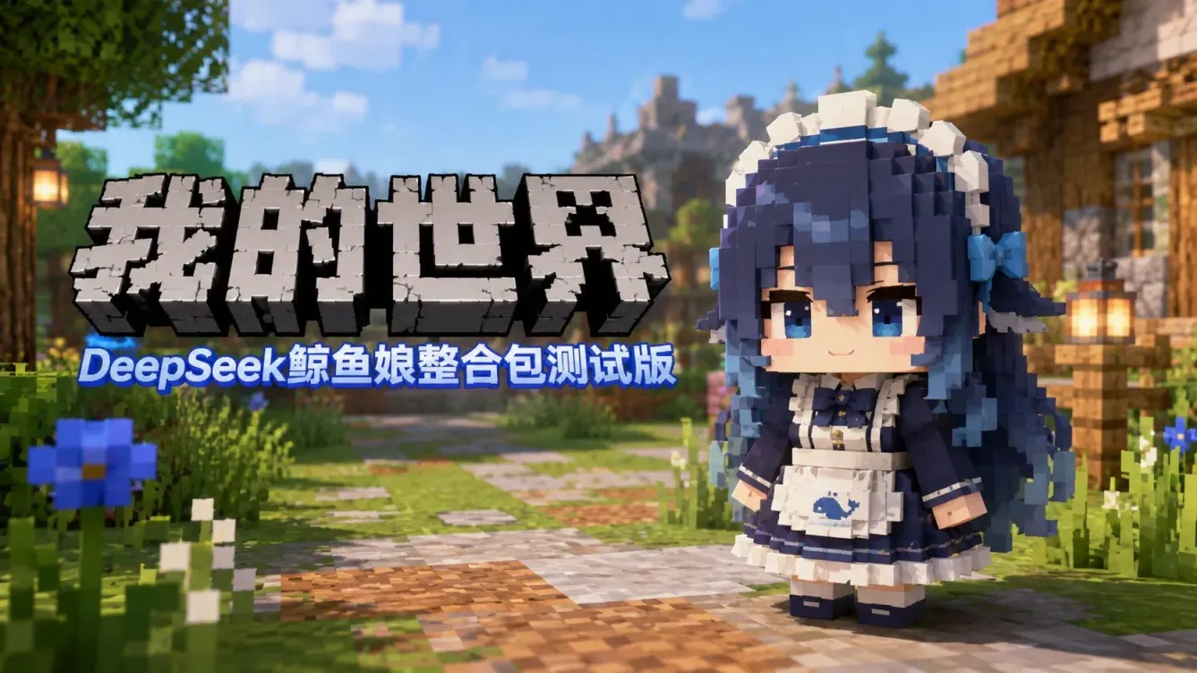 《我的世界》DeepSeek鲸鱼娘Mod整合包-往生堂的资源库